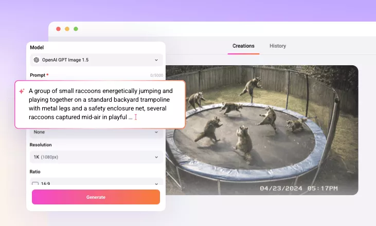 How to Create an AI Trampoline Video?
